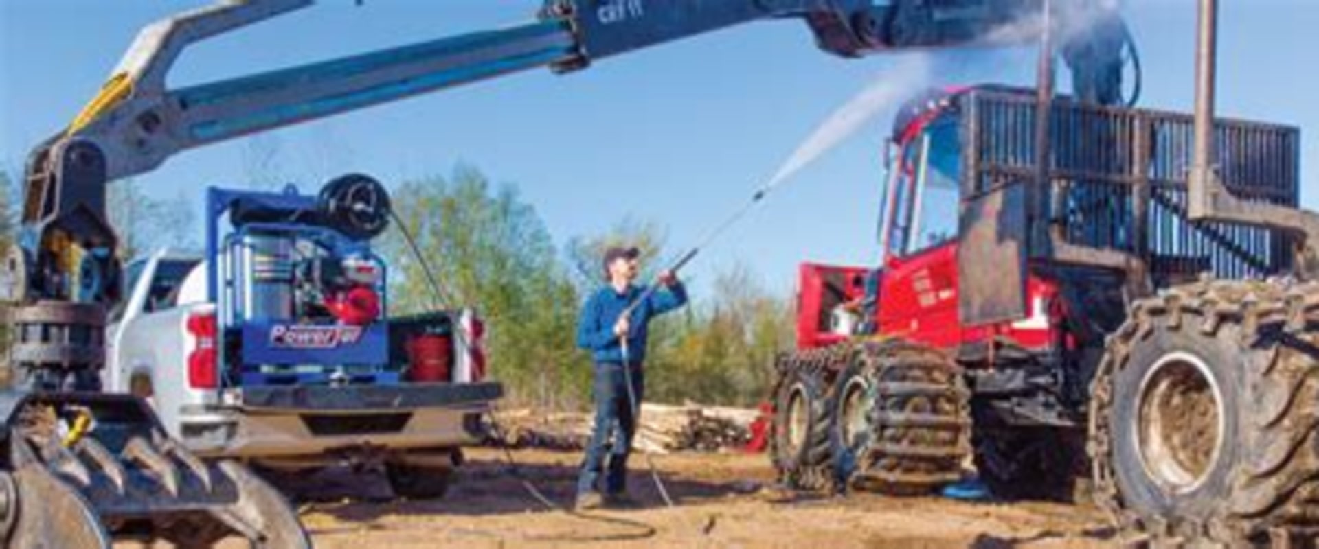 Coordinating Forestry Equipment Use with Seasonal Pressure Washing Services